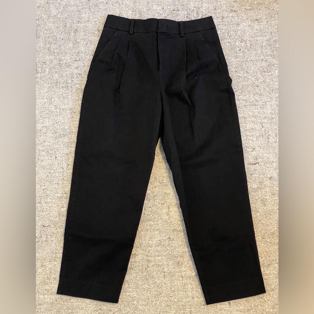 Women’s Banana Republic High Rise Cotton Pleated Pants